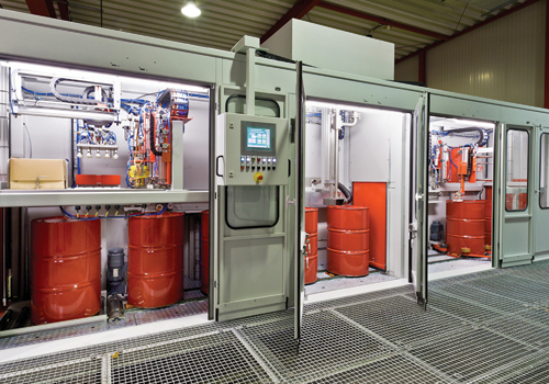 Automatische afvulsystemen voor flessen, jerry cans, vaten en IBC